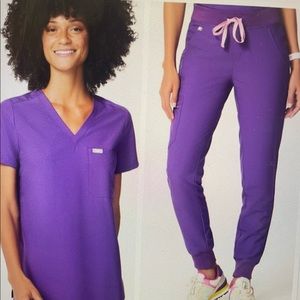 FIGS Scrub Set-Ultra Violet Limited Edition Color